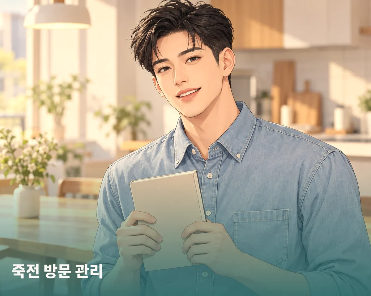 죽전 방문 관리
